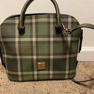 Dooney and Bourke tartan handbag
